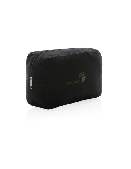 Beauty case in canvas riciclato 285 gm2 non tinto Impact Awa